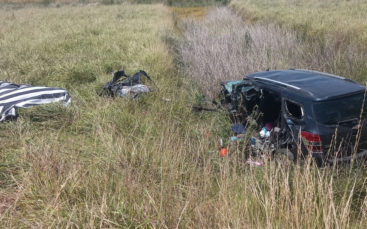 Una familia pilarense choca gravemente mientras volvian de sus vacaciones: hay un fallecido