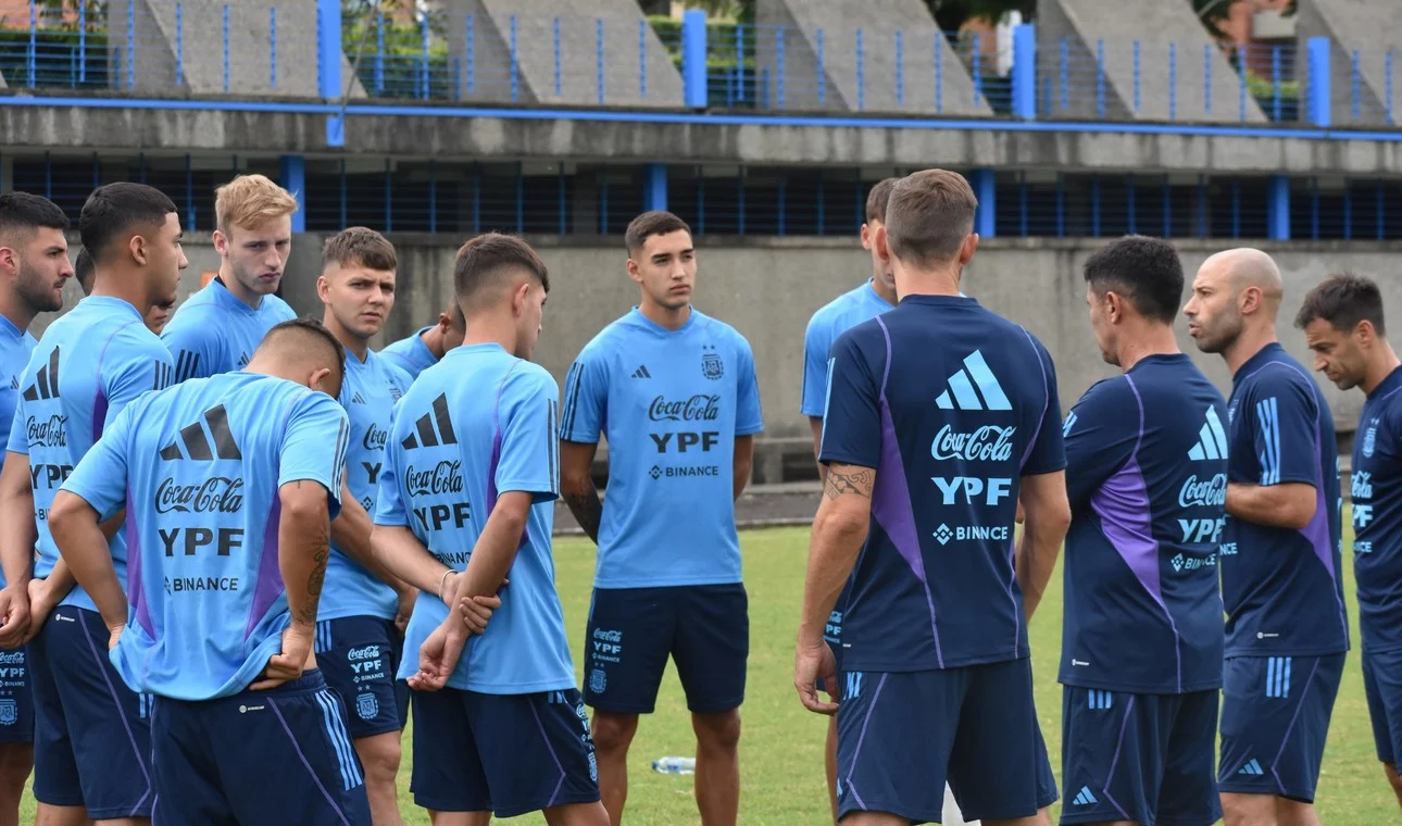 La Selección argentina Sub 20 jugará contra Brasil por el Sudamericano
