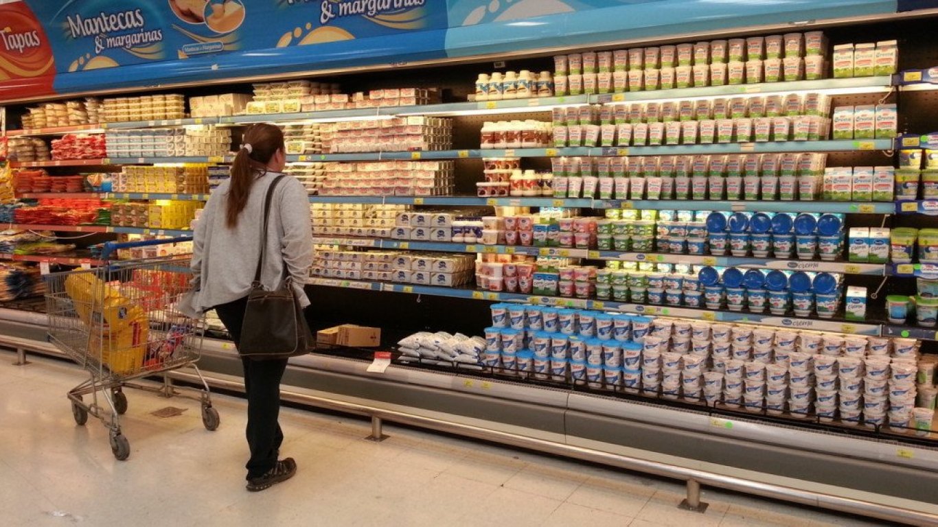 Argentina, segundo país con mayor inflación de alimentos en el mundo