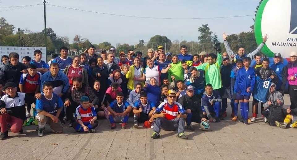 Notable arranque de Pilar en la Liga de Fútbol Inclusiva