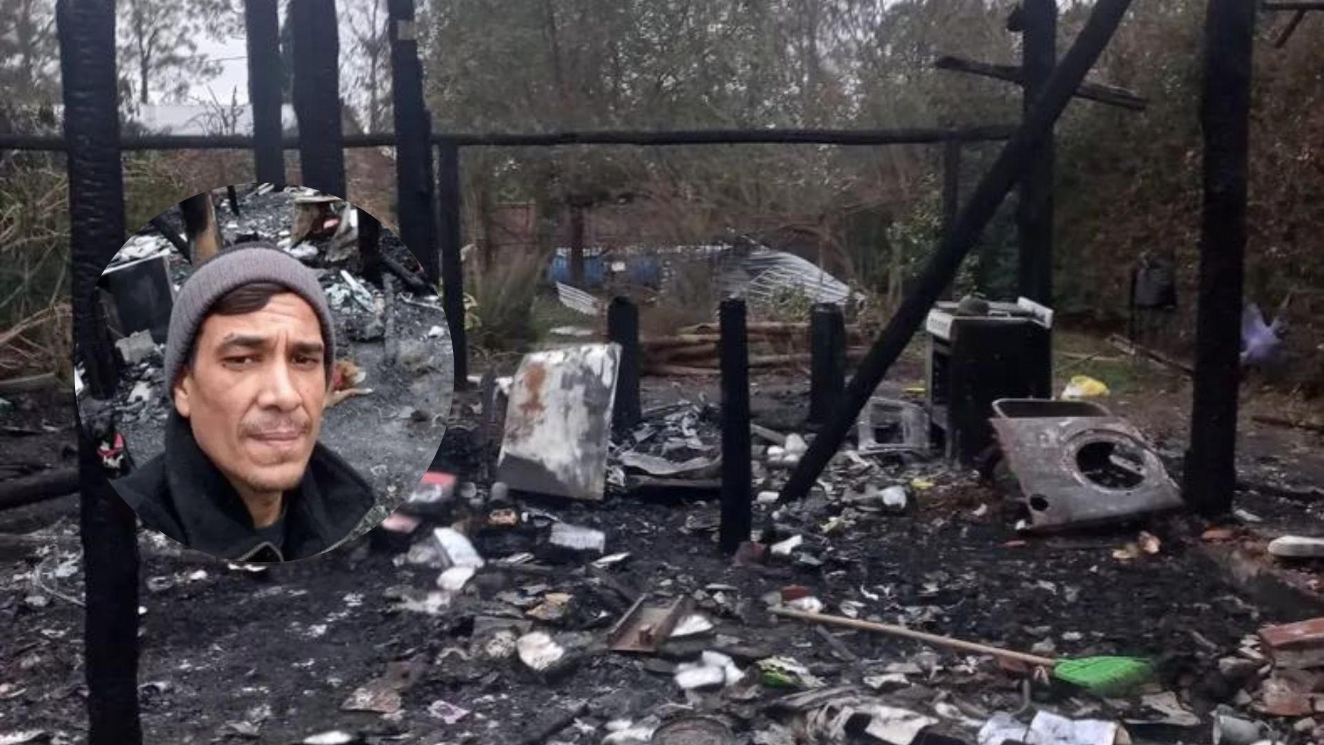 Incendio en casa de un docente pilarense