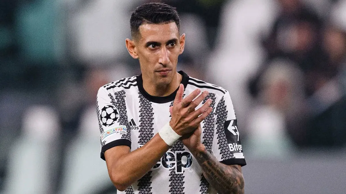 ¿Di María fuera de la Juventus? El jugador está en mira de propuestas