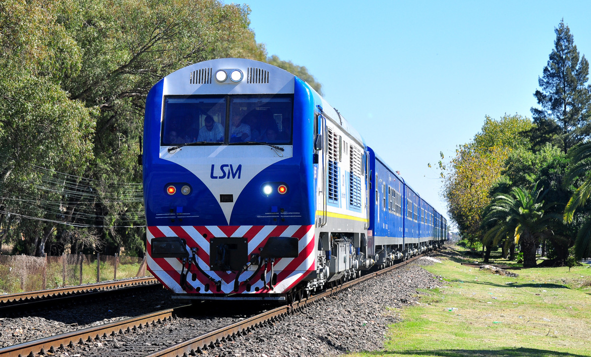 El tren San Martín reanuda su horario habitual