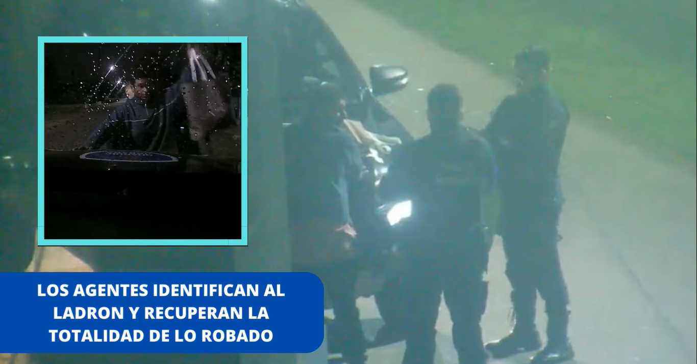 Del Viso: Intervención total del Centro de Monitoreo y un detenido por robo
