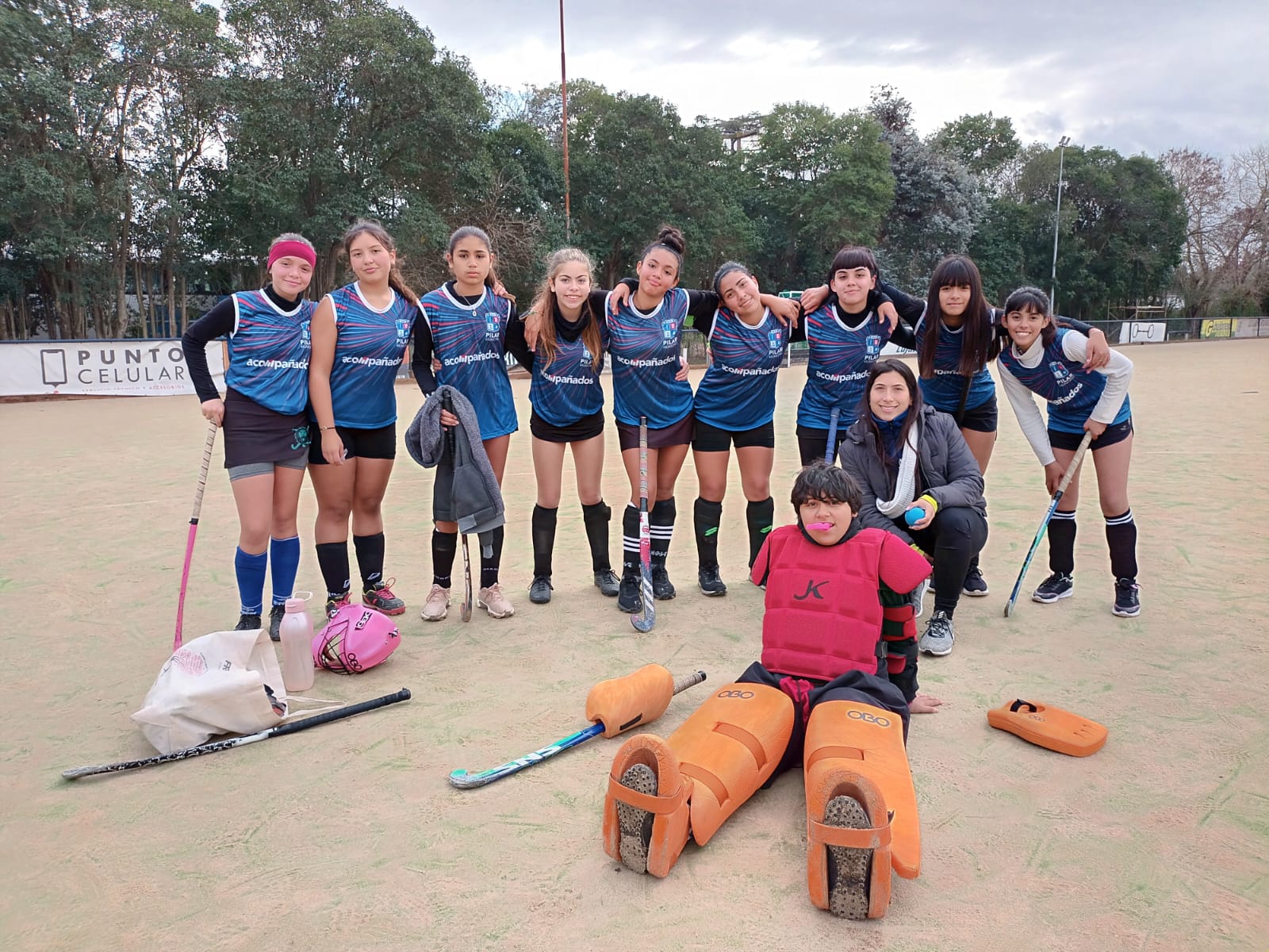 El Sub 14 de Pilar se coronó como el mejor de la Etapa Regional de Hockey