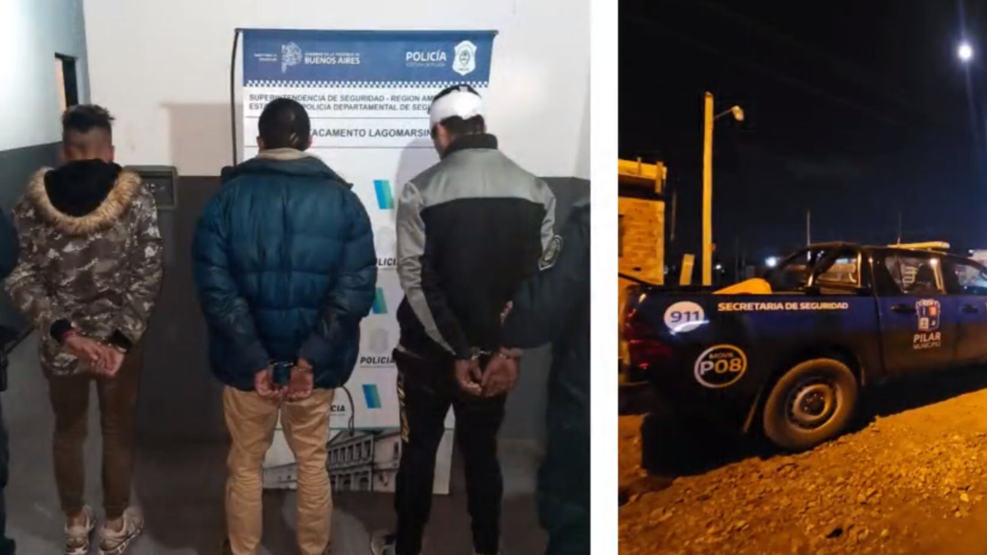 Persecución en Lagomarsino y Savio tras evitar un control