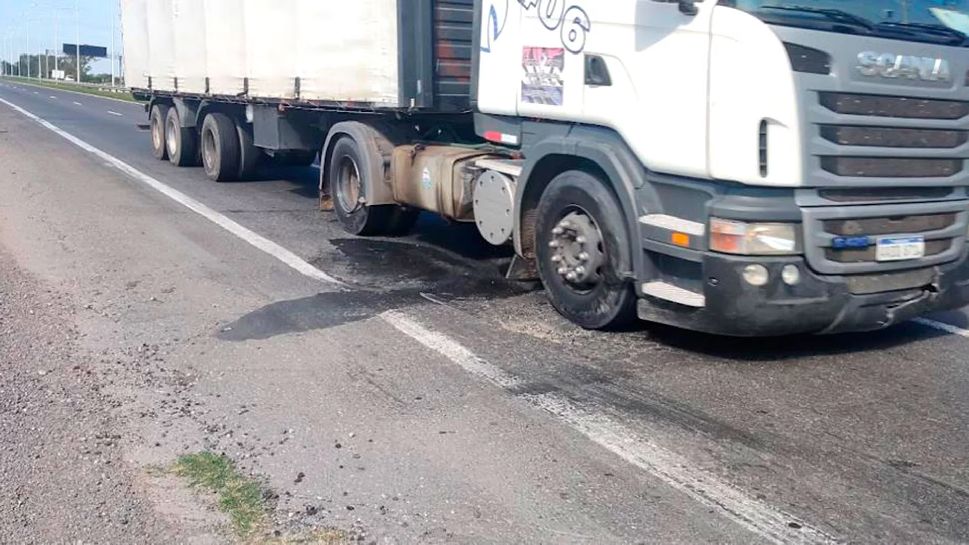 Tragedia en Panamericana: un conductor murió de un infarto