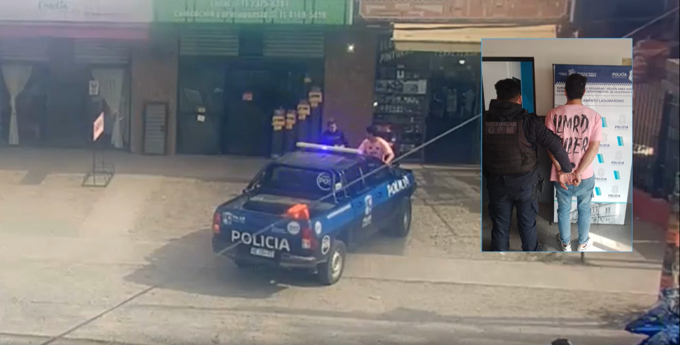 ▶ VIDEO: Tenía pedido de captura desde 2015 y manejaba un auto robado