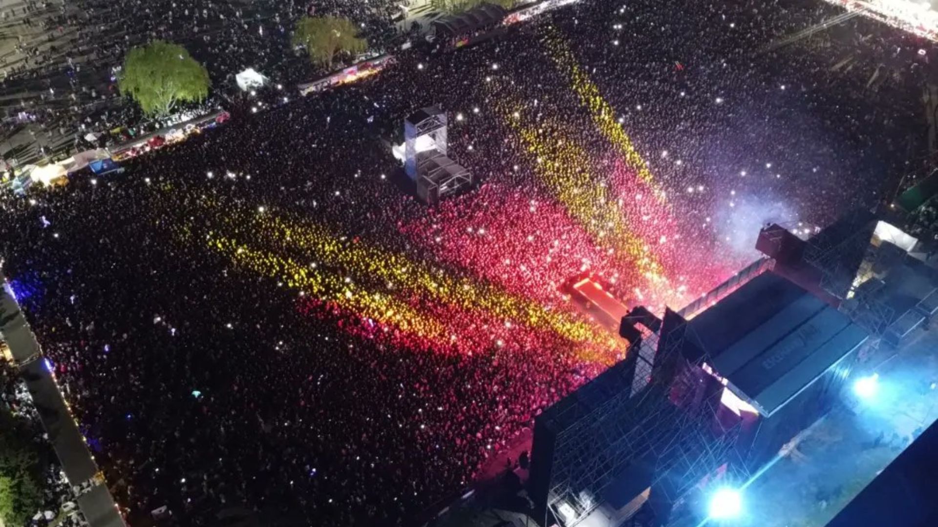 Con el Microestadio repleto, la primera jornada de las Fiestas Patronales fue un éxito