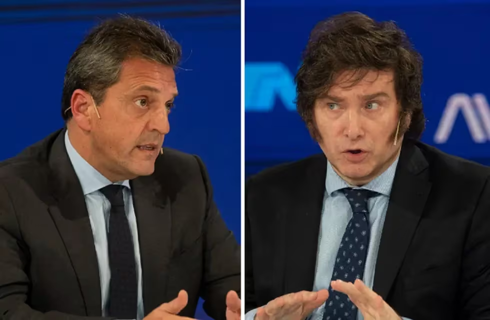 Debate presidencial: Cuándo se enfrentarán Sergio Massa y Javier Milei