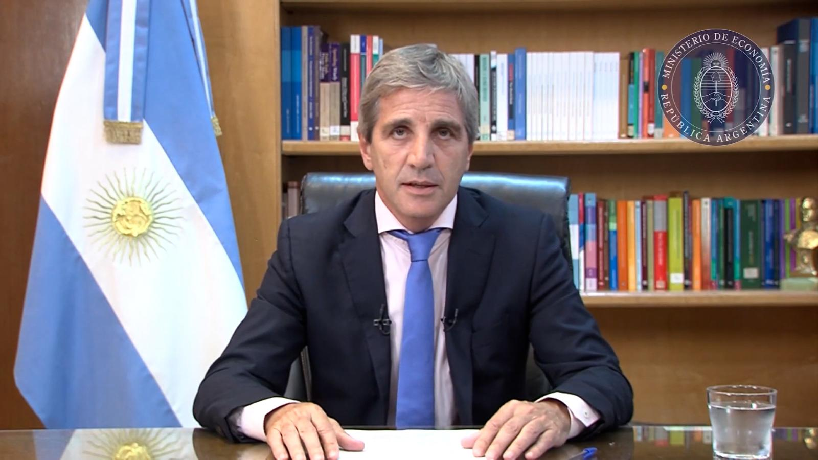 Las 10 medidas económicas para Argentina que presentó Luis Caputo
