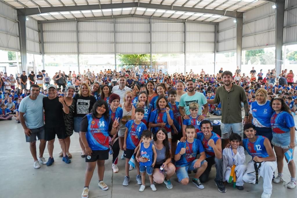 El Club Municipal Luchetti cerró su 2023 con una emotiva entrega de diplomas y menciones