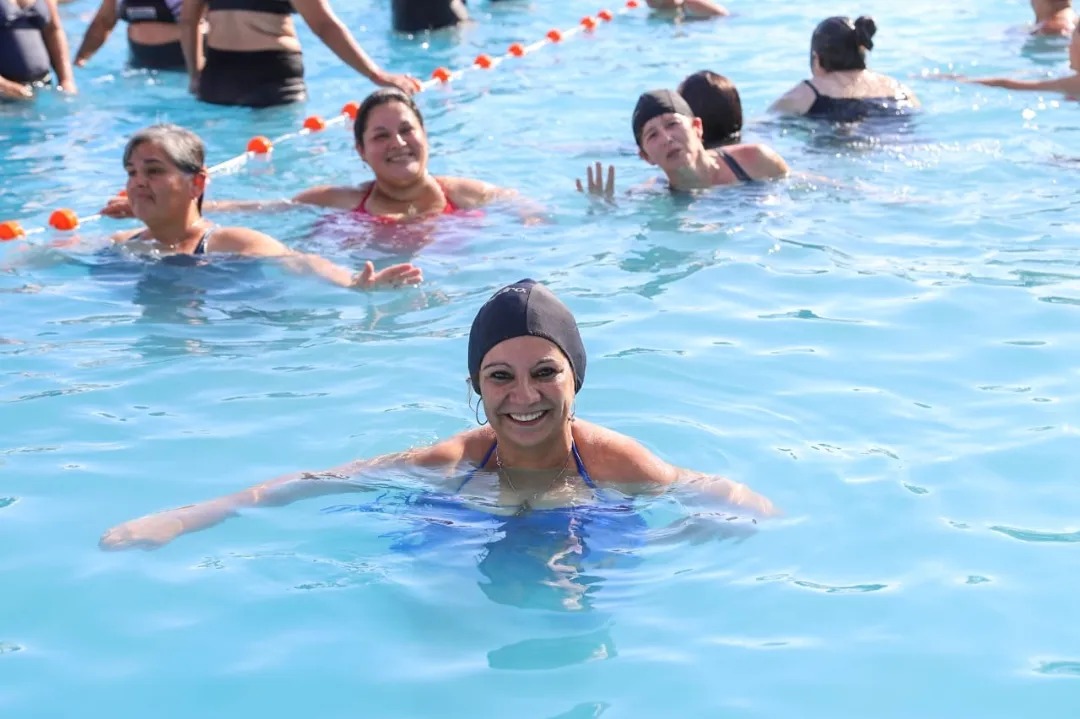 Las clases de Aquagym en los Clubes Municipales son un éxito