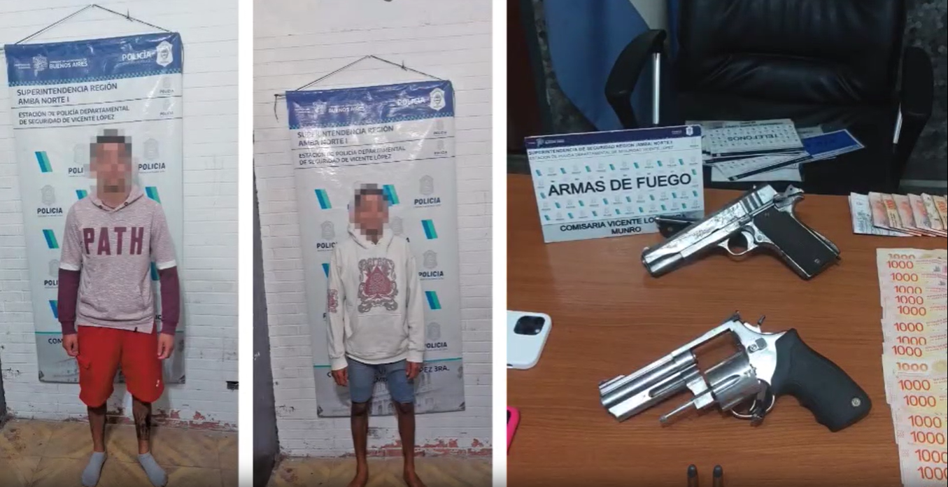Cae una banda de delincuentes que robaban en Pilar y otros distritos de Zona Norte