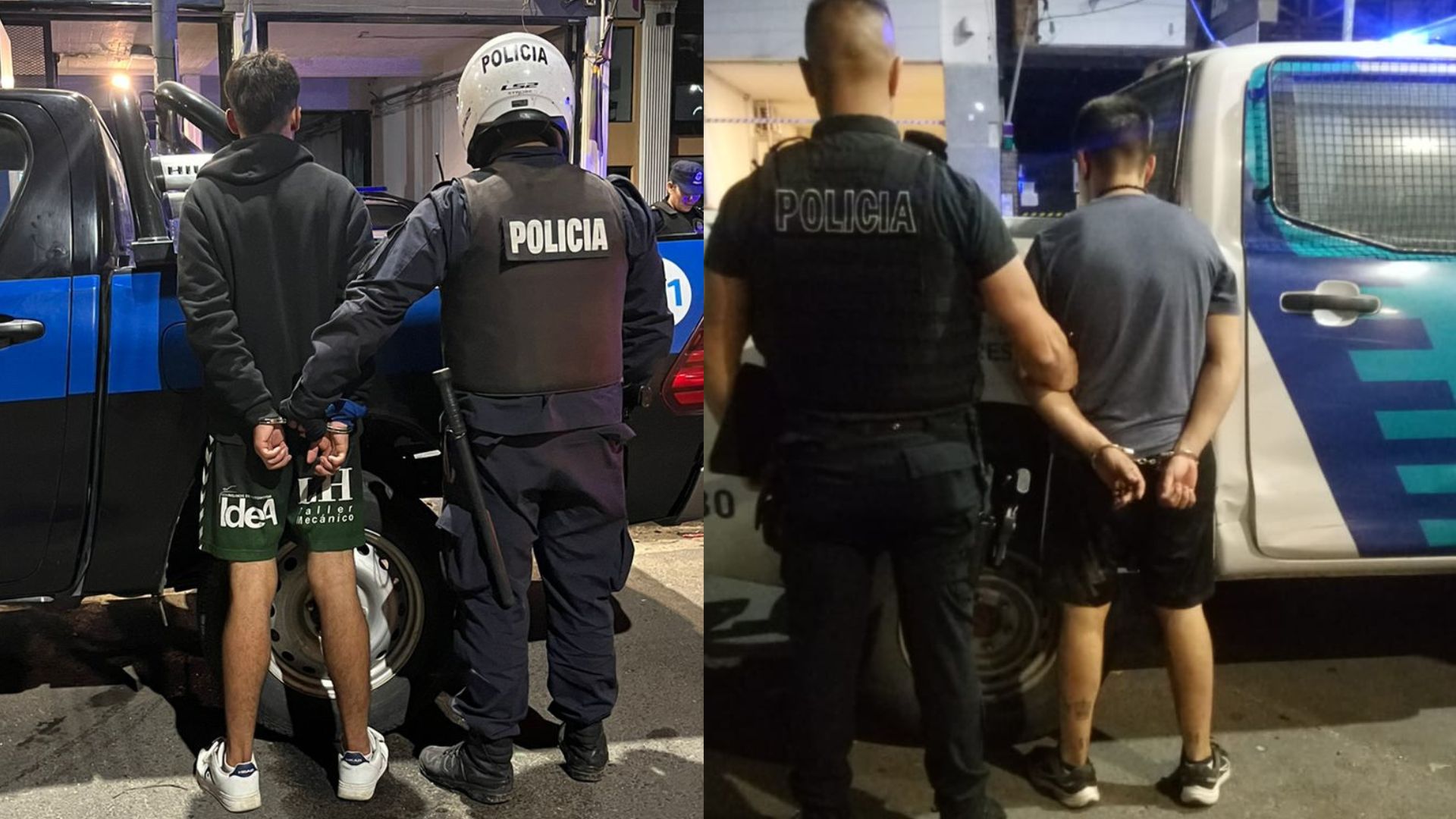 Caen dos jóvenes en Pilar que robaron una motocicleta en un Depósito Contravencional