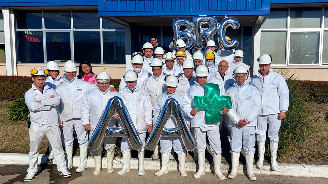 La planta de Minerva Foods en Pilar recibió la máxima calificación en los estándares de seguridad alimentaria