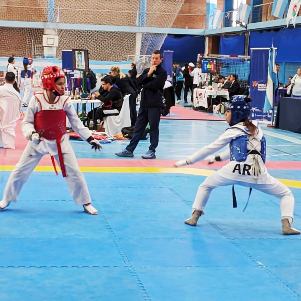 Alumnos de la Escuela Municipal de Taekwondo brillaron en Almirante Brown 