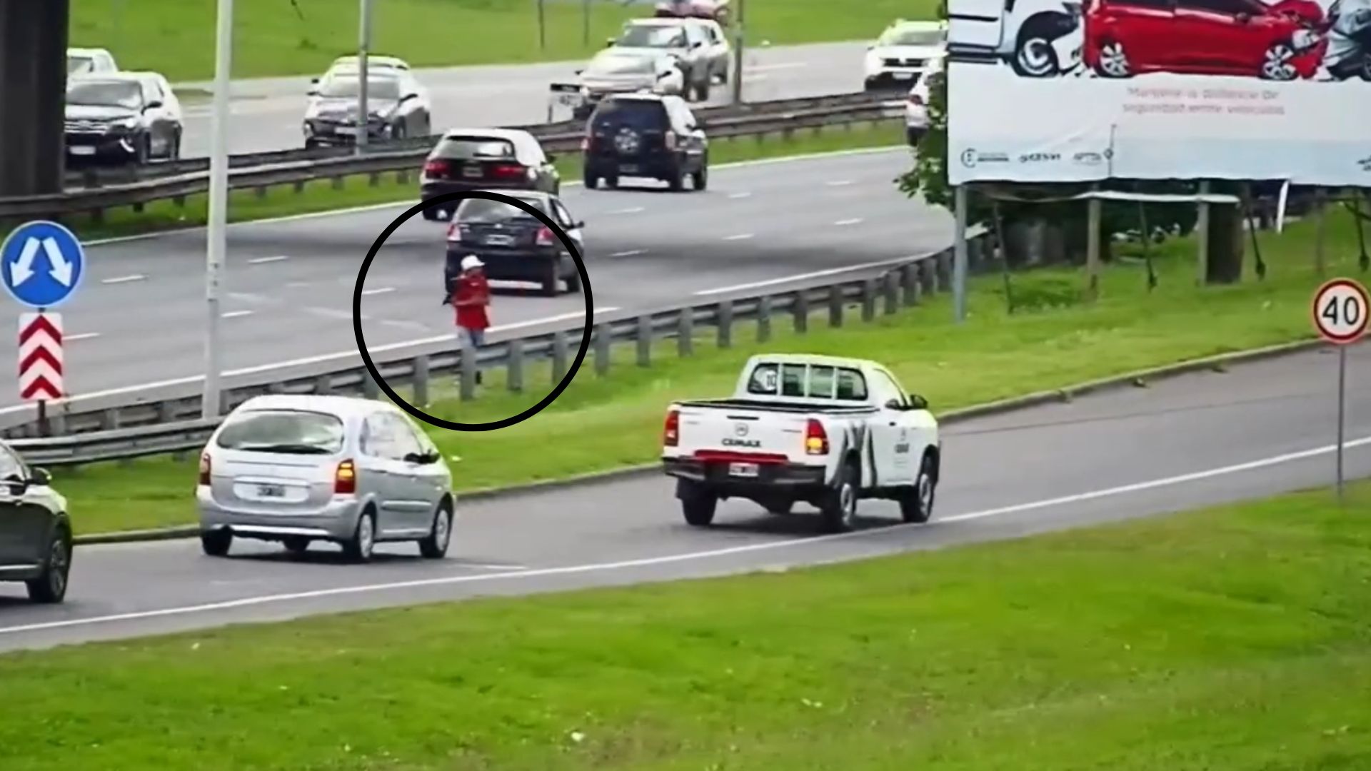 Persecución y captura en la Panamericana: Ladrón detenido por robo de autos con inhibidores de señal