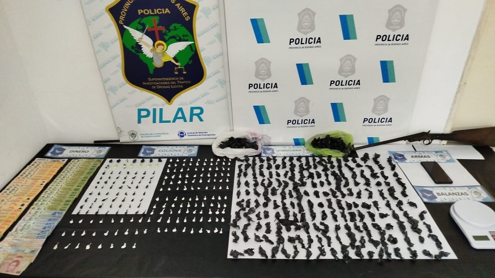 Barrio Vicente López: La policía desarticula una organización dedicada a la venta de estupefacientes