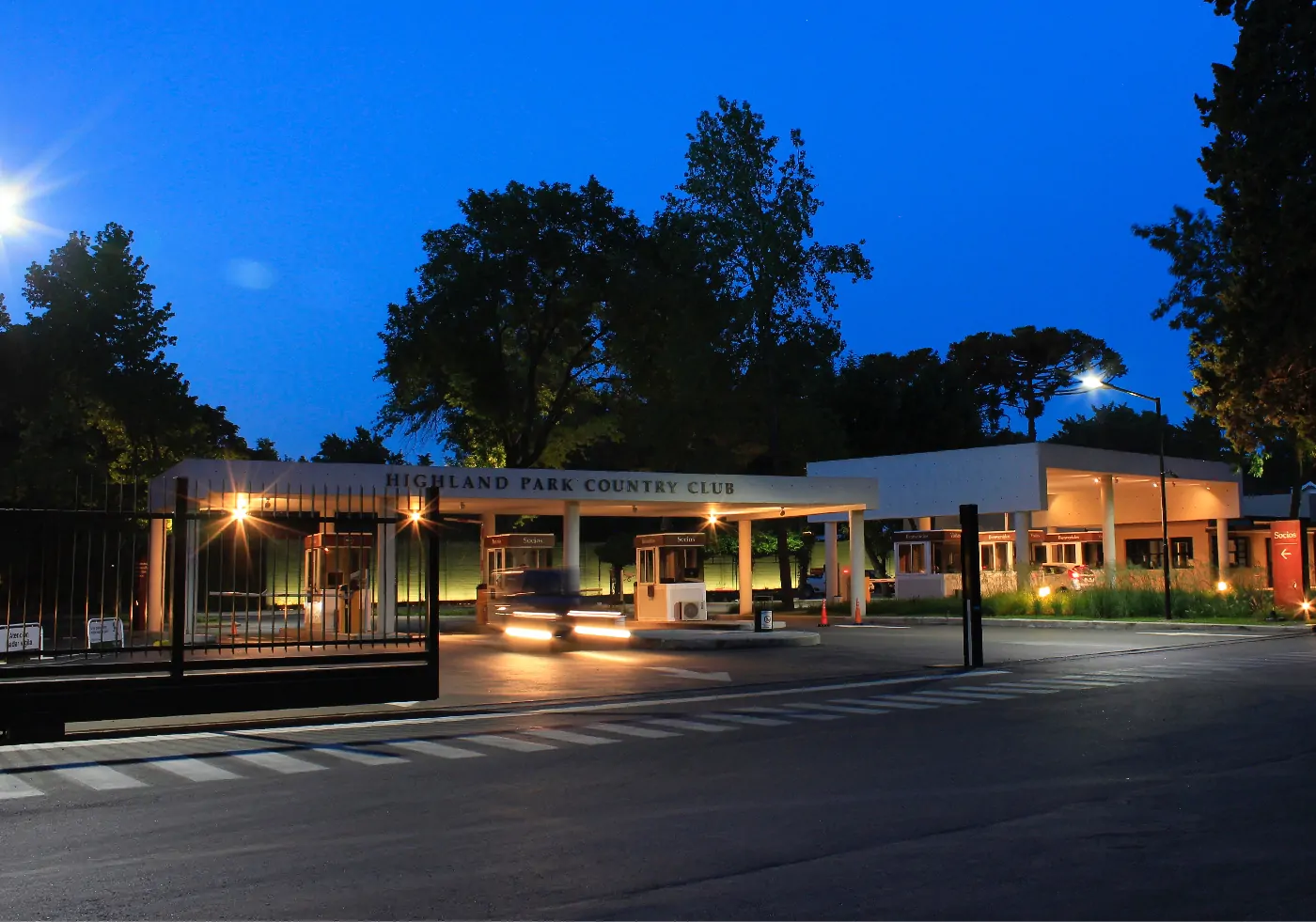 Robo millonario en el country Highland Park en Del Viso
