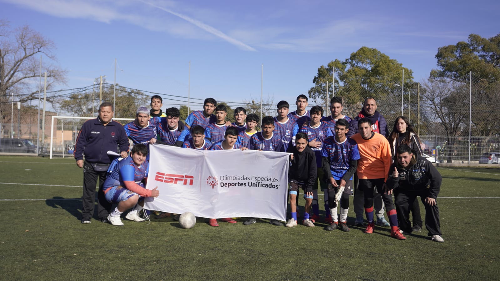Pilar fue parte de arranque de la nueva Liga de Fútbol 11 Inclusivo