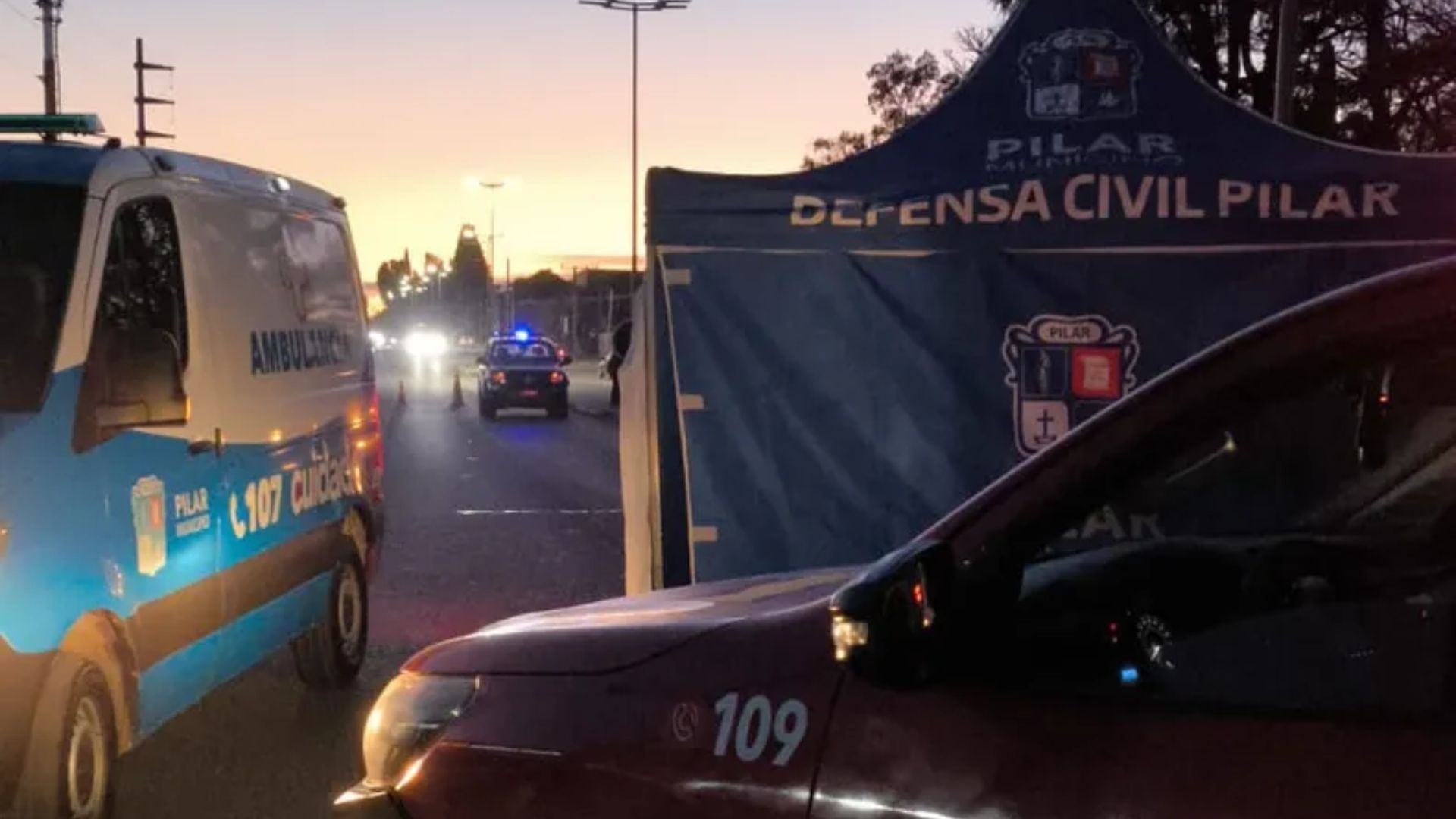 Tragedia en Villa Rosa: Un vecino de 62 años murió atropellado