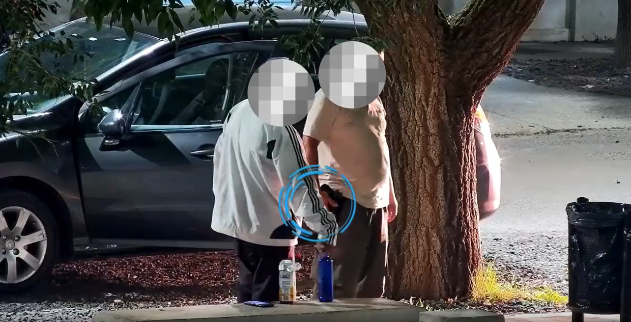 Detienen a dos hombres armados en la plaza 30 de Agosto de Villa Rosa