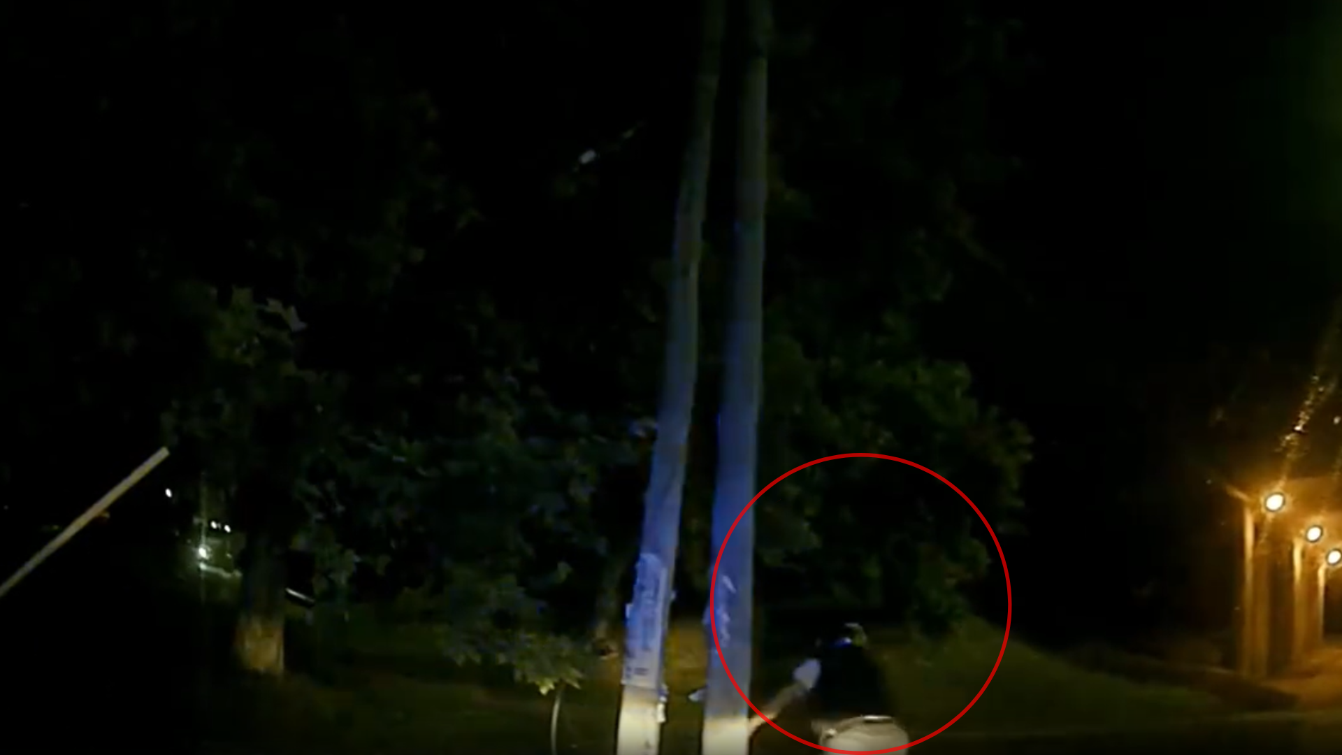 Persecución y caída: Así atraparon al ladrón de motos en Champagnat