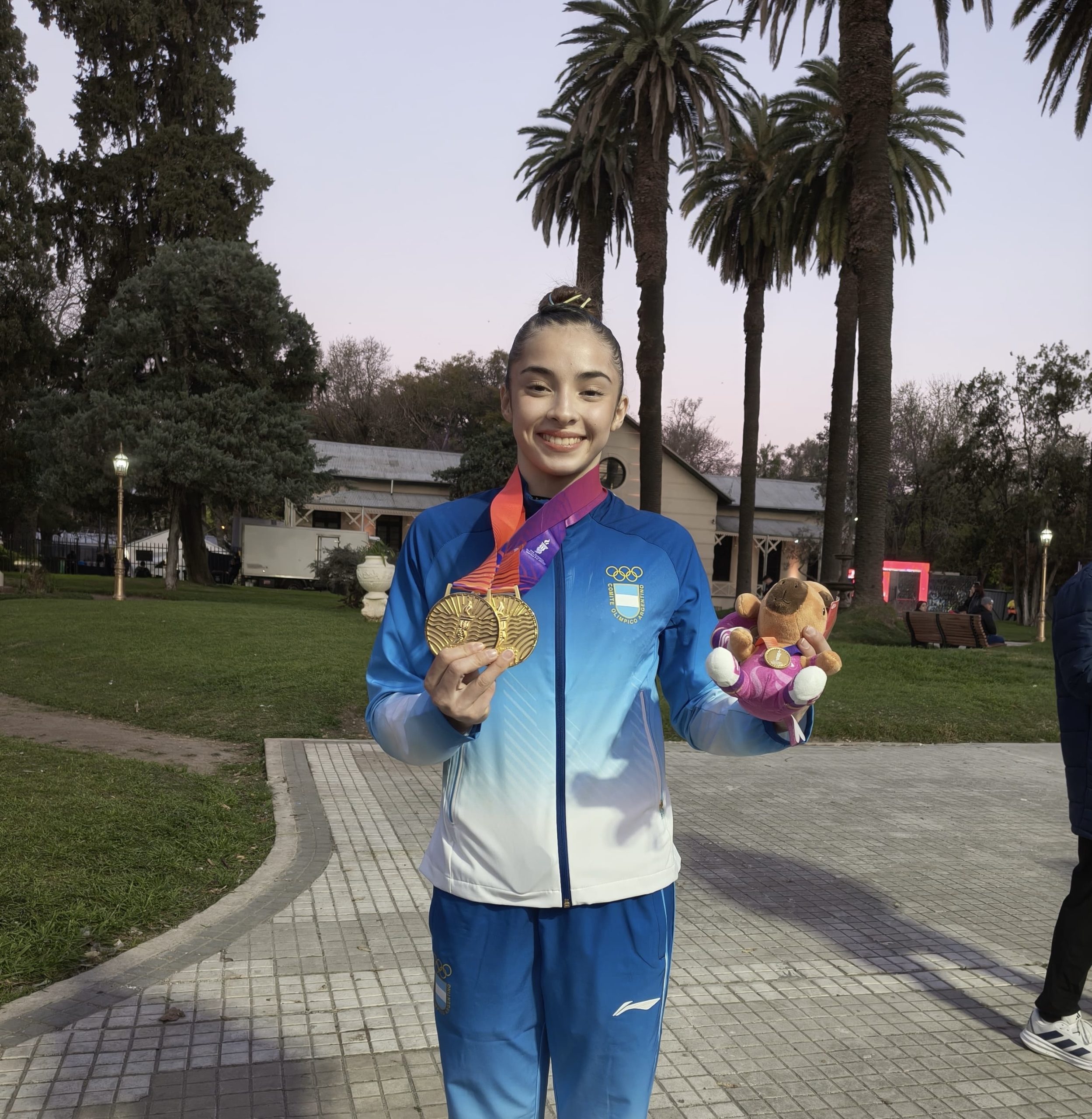 Julieta Lucas obtuvo dos medallas de oro en los juegos suramericanos y va por más