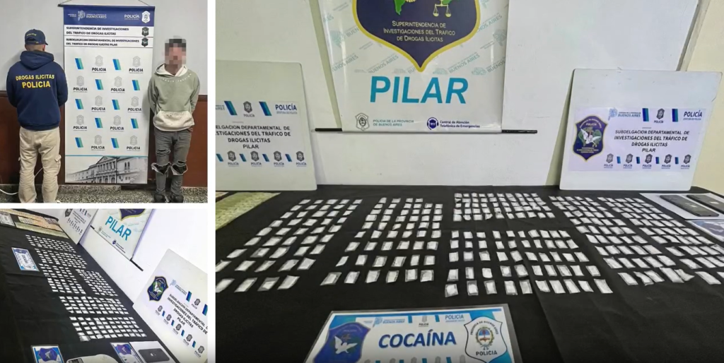 Allanamiento en predio de Manzone culmina con detención por tenencia ilegal de estupefacientes
